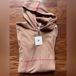 Fabletics cropped zip up